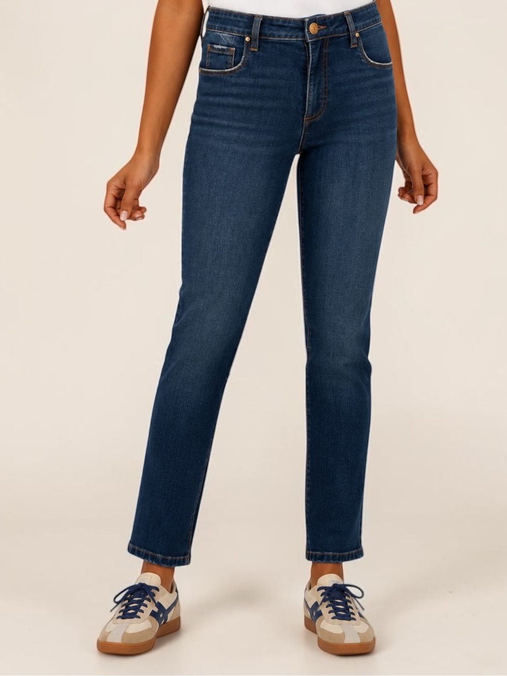 Kut from the Kloth Indigo Straight Leg Jeans